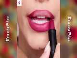 آموزش آرایش لب و تکنیک خط لب