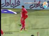 خلاصه بازی پارس جنوبی 2-2 نساجی (لیگ برتر ایران - 98/99)