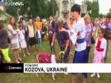 مسابقه بُزهای بزک کرده در اوکراین 