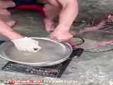 نحوه عجیب و دلخراش پختن موش زنده در چین