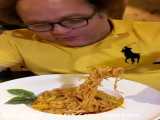 گزارش مستر از اسپاگتی میگو در رستوران لگنو (لینیو)