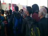 شکوه و عظمت حضور زائران اربعین در مرز مهران
