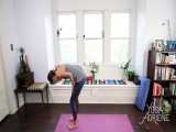 ورزش یوگا در خانه - سی روز یوگا با آدرین - روز 28 - تمرین یوگا برای نشاط