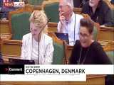 نخست وزیر دانمارک از خنده ترکید!