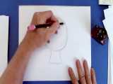 آموزش نقاشی کارتونی: چطور  یک دختر کاوایی بکشیم