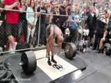 ددلیفت ۲۷۳ کیلوگرمی توسط ورزشکار سبک وزن