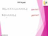 آموزش ریاضی هفتم(1)- فصل دوم عددهای صحیح- شناخت مجموعه اعداد
