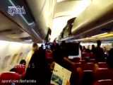 مسافران پرواز نجف - تهران از هواپیما پیاده نشدند!