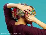 40 ترفند و ایده دخترانه برای بستن شال گردنی و روسری