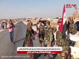 استقبال پرشور مردم شمال رقه از ارتش سوریه
