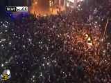 افزایش معترضان لبنانی مقابل مقرهای دولتی