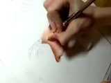 آموزش نقاشی مداد رنگی از رونالدو 