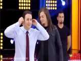 معلق شدن مجری تلوزیون ترکیه توسط عارف شعبده باز مطرح ایرانی