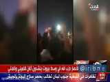 شعارتظاهرکنندگان لبنانی درمرکز بیروت درحمایت ازامام خمینی(ره) وآیت‌الله خامنه‌ای