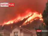 آتش‌سوزی هولناک در لس‌آنجلس 