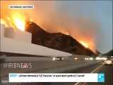 آتش سوزی جنگل به تخلیه ۲۰۰ هزار نفر در کالیفرنیا منجر شد