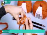 آموزش بافت شال گردن با تریکو - 09130919448