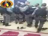 اهانت سربازان یهود به مسجد