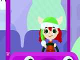 انیمیشن شاد آموزشی کودکانه زبان انگلیسی - Wheels On The Bus Video For Baby