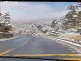 جاده برفی و، کوهستانی