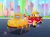 انیمیشن کارتون کودکانه - ماشین ابرقهرمان - Superhero Car - Spider Car