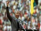 نلسون ماندلا کسی که با صبر و استقامت در سن 94 سالگی رئیس جمهور شد.