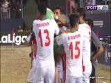 خلاصه فوتبال ساحلی ایران 1-1 امارات (پنالتی 4-3)
