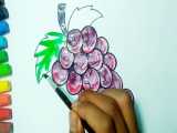 نقاشی خوشه انگور