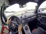 رکورد پورشه 718 کیمن GT4 درپیست هوکنهایم