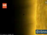 تصاویری از گذر نادر سیاره عطارد از کنار خورشید 