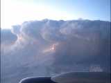تماشای رعد و برق و طوفان ترسناک از داخل هواپیما! | آژانس ققنوس