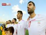 رفتار توهین  آمیز تماشاگران عراقی هنگام سرود تیم ملی