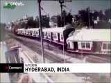 دو قطار مسافربری در هند شاخ به شاخ شدند 