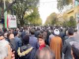 فیلم | راهپیمایی تبریزی ها علیه آشوبگران