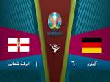 خلاصه بازی آلمان 6 - 1 ایرلند شمالی | مقدماتی یورو 2020