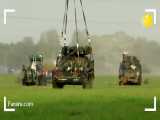 حمل تانک توسط بالگرد های غول پیکر در ارتش هلند