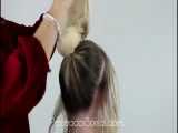 آموزش مدل مو دخترانه شینیون عروسکی- مومیس مشاور و مرجع تخصصی مو 