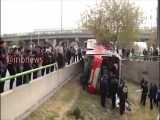 تصادف 2 اتوبوس در اصفهان - 4 آذر 98