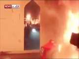به آتش کشیدن ساختمان کنسولگری ایران در عراق