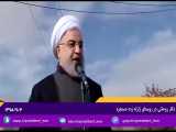 دکتر روحانی در روستای زلزله زده دستجرد