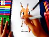 آموزش نقاشی فلارینگو - آموزش نقاشی برای کودکان - نقاشی کودکان - کودکانه