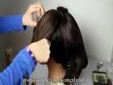 آموزش مدل مو شینیون برای موهای بلند- مومیس مشاور و مرجع تخصصی مو 