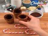 پخت کیک با یک طرح جذاب