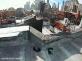 پارکور بر روی پشت بام همای نیویورک