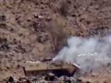 انهدام زره پوش های ارتش عربستان در جبهه نجران