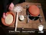 روش پخت نان در ساج گلی در منزل با خمیر ترش 