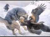 حیات وحش:شکار گرگ توسط عقاب