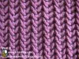 آموزش بافتنی به روش Herringbone