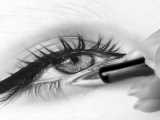 آموزش نقاشی سیاه قلم چشم