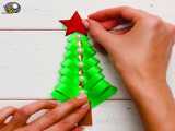 آموزش ساخت درخت تزیینی برای کریسمس